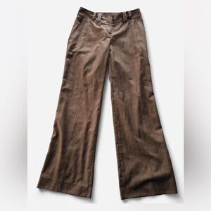 To the max Brown Wide-Leg Trousers
